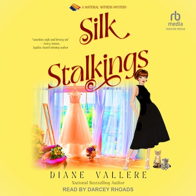 Silk Stalkings – omslag til lydbogen af Diane Vallere