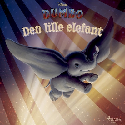 Dumbo - Den lille elefant – omslag til lydbogen af Disney