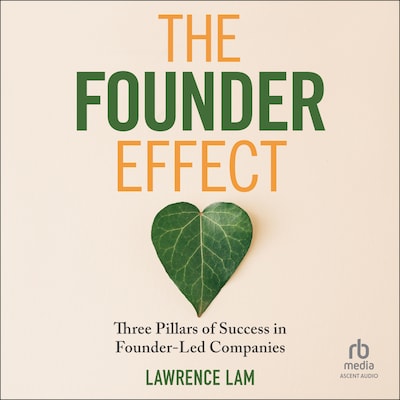 The Founder Effect – omslag til lydbogen af Lawrence Lam