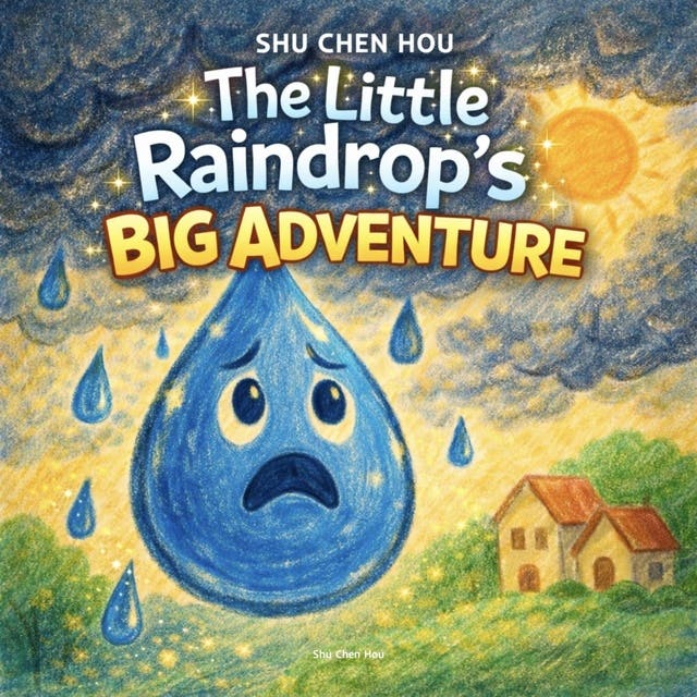 The Little Raindrop's Big Adventure: A Heartwarming Story About Courage, Growth, and Finding Your Place – omslag til lydbogen af Shu Chen Hou
