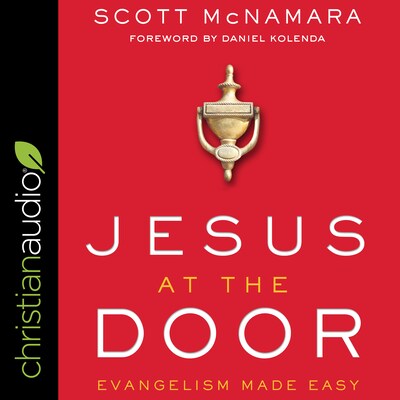 Jesus at the Door – omslag til lydbogen af Scott McNamara
