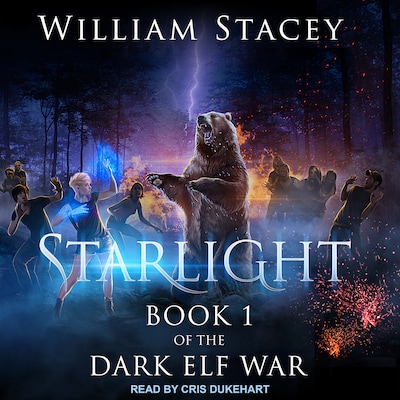 Starlight – omslag til lydbogen af William Stacey