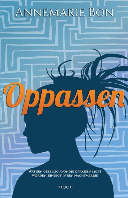 Oppassen – omslag van het luisterboek van Annemarie Bon