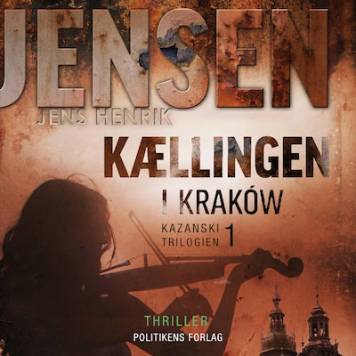 Kællingen i Krakow – omslag til lydbogen af Jens Henrik Jensen