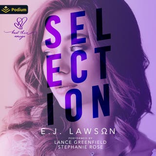 Selection: A Knot Their Omega standalone – omslag till ljudboken av E. J. Lawson
