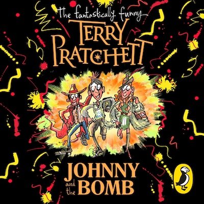 Johnny and the Bomb – omslag til lydbogen af Terry Pratchett