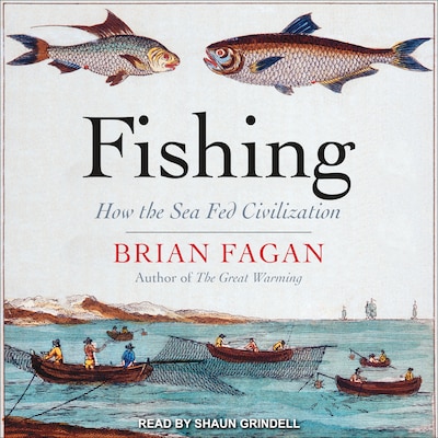 Fishing – omslag til lydbogen af Brian M. Fagan
