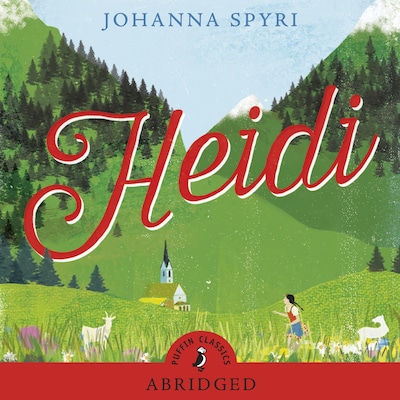 Heidi – omslag til lydbogen af Spyri Johanna