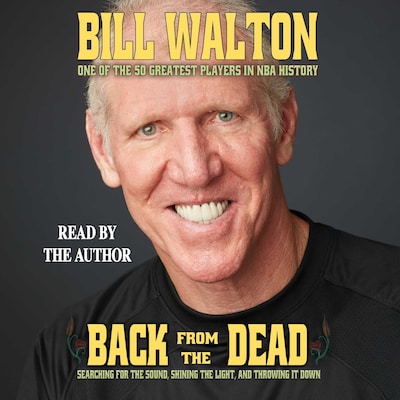 Back From the Dead – omslag til lydbogen af Bill Walton