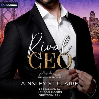 Rival CEO – omslag til lydbogen af Ainsley St Claire