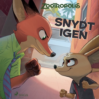 Zootropolis - Snydt igen! – omslag til lydbogen af Disney