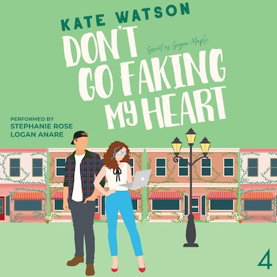 Don't Go Faking My Heart – omslag til lydbogen af Kate Watson