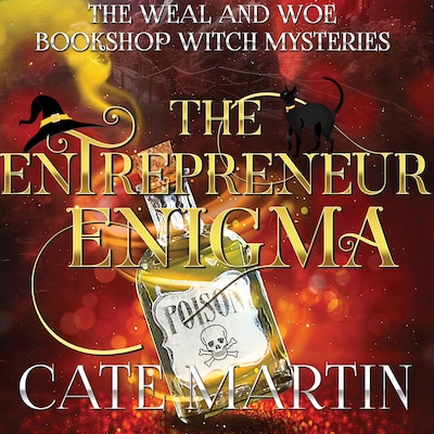 The Entrepreneur Enigma – omslag til lydbogen af Cate Martin