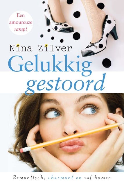 Gelukkig gestoord – omslag van het luisterboek van Nina Zilver