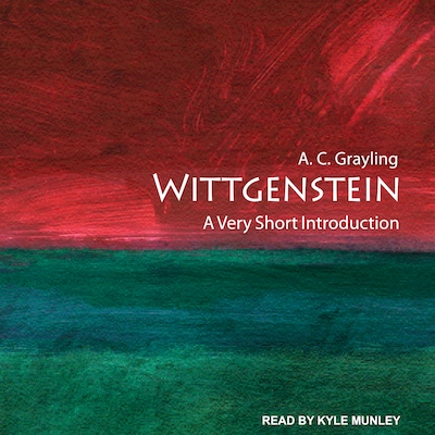 Wittgenstein – omslag til lydbogen af A. C. Grayling