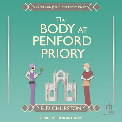 The Body at Penford Priory – omslag til lydbogen af B. D. Churston