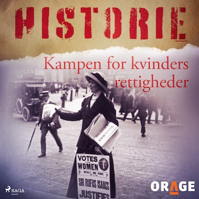 Kampen for kvinders rettigheder – omslag til lydbogen af Orage