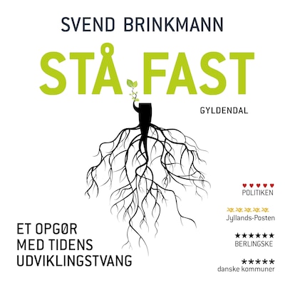 Stå fast – omslag til lydbogen af Svend Brinkmann