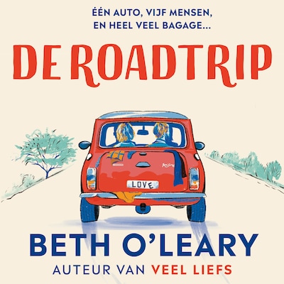De roadtrip – omslag van het luisterboek van Beth O'Leary