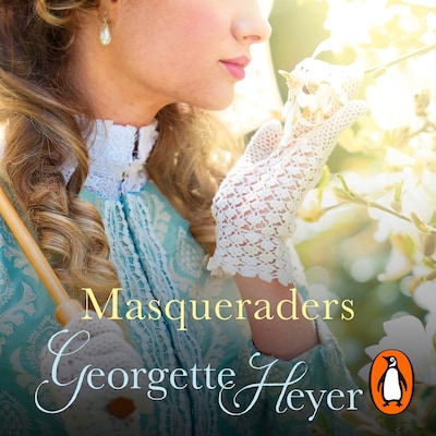 Masqueraders – omslag til lydbogen af Georgette Heyer
