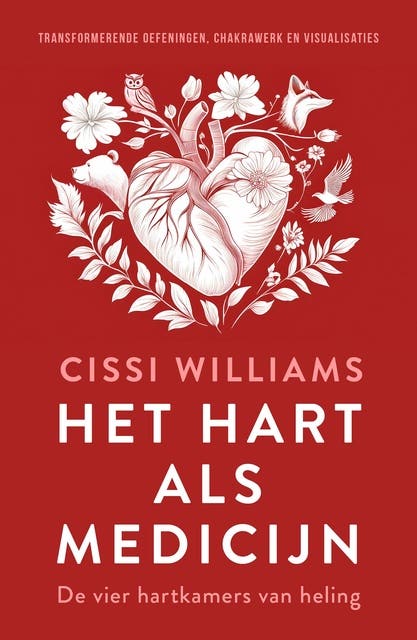 Het hart als medicijn: De vier hartkamers van heling – omslag van het luisterboek van Cissi Williams