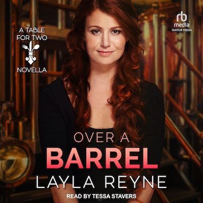 Over a Barrel – omslag til lydbogen af Layla Reyne