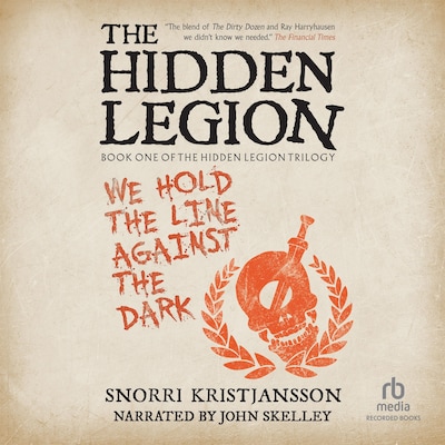 The Hidden Legion – omslag til lydbogen af Snorri Kristjansson