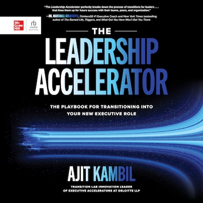 The Leadership Accelerator – omslag til lydbogen af Ajit Kambil