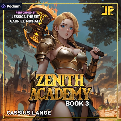 Zenith Academy 3 – omslag til lydbogen af Cassius Lange