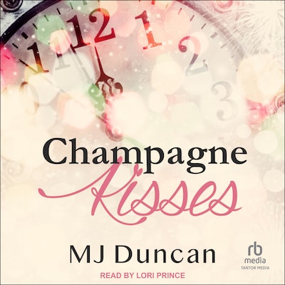 Champagne Kisses – omslag til lydbogen af MJ Duncan