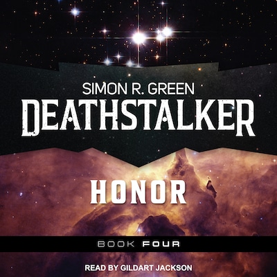 Deathstalker Honor – omslag til lydbogen af Simon R. Green