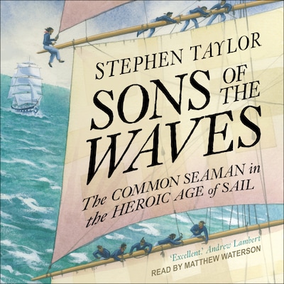 Sons of the Waves – omslag til lydbogen af Stephen Taylor