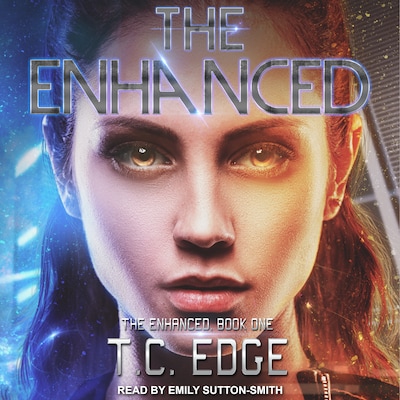 The Enhanced – omslag til lydbogen af T.C. Edge