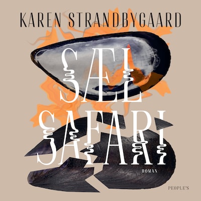 Sælsafari – omslag til lydbogen af Karen Strandbygaard