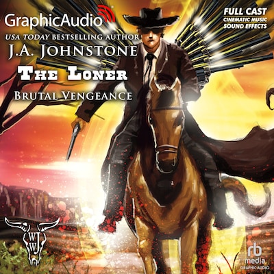 Brutal Vengeance [Dramatized Adaptation] – omslag til lydbogen af J.A. Johnstone