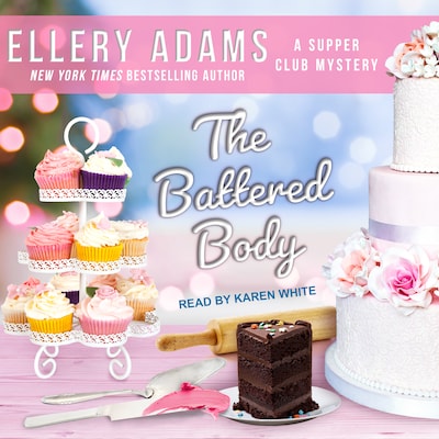 The Battered Body – omslag til lydbogen af Ellery Adams