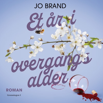 Et år i overgangsalder – omslag til lydbogen af Jo Brand
