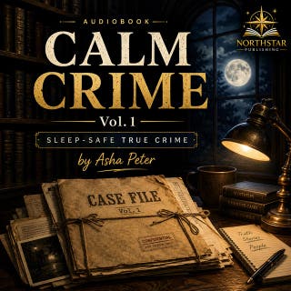 Calm Crime: Vol. 1: Sleep-Safe True Crime – omslag till ljudboken av Asha Peter