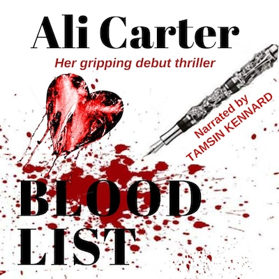 Blood List – omslag til lydbogen af Ali Carter