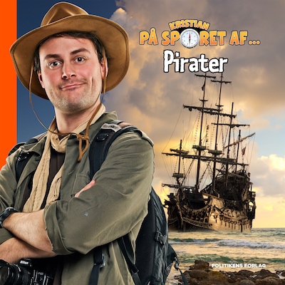 Kristian på sporet af pirater – omslag til lydbogen af Kristian Gintberg