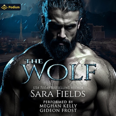 The Wolf – omslag til lydbogen af Sara Fields