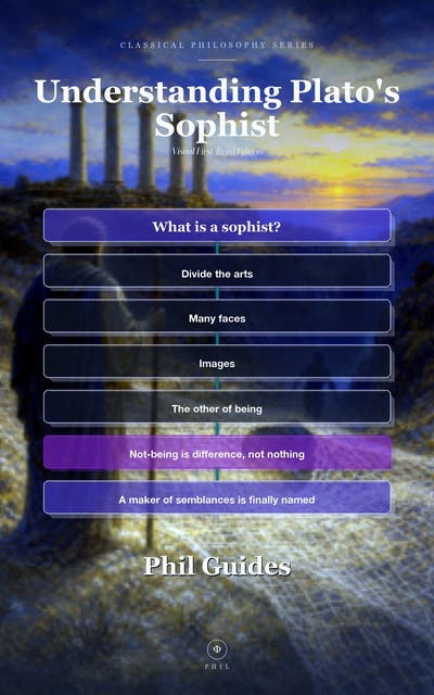 Understanding Plato's Sophist: Visual First-Read Edition – omslag til lydbogen af Phil Guides
