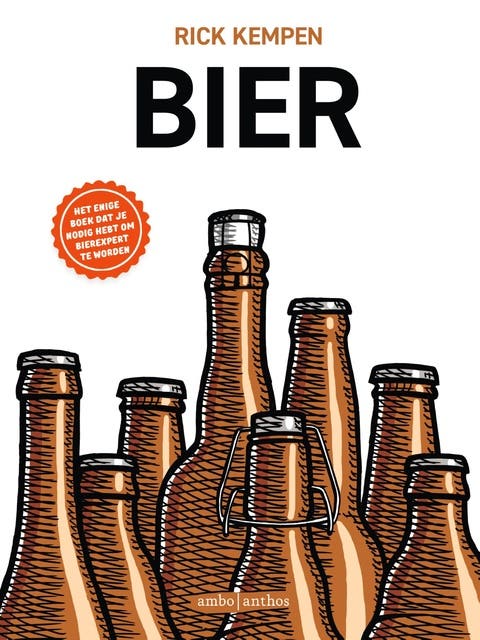 Bier: wegwijs in het bierlandschap van nu – omslag van het luisterboek van Rick Kempen