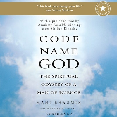 Code Name God – omslag til lydbogen af Mani Bhaumik
