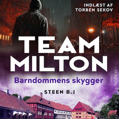 Barndommens skygger – omslag til lydbogen af Steen B. J.