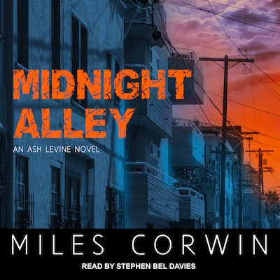 Midnight Alley – omslag til lydbogen af Miles Corwin