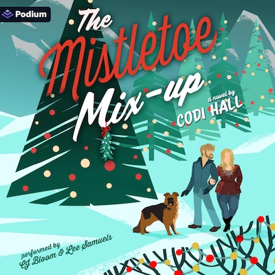 The Mistletoe Mix-up: A Holiday Romance – omslag til lydbogen af Codi Hall
