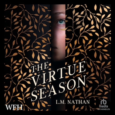 The Virtue Season – omslag til lydbogen af L.M. Nathan