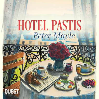 Hotel Pastis – omslag til lydbogen af Peter Mayle