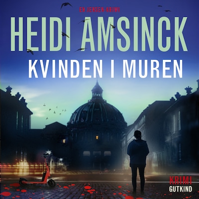 Kvinden i muren – omslag til lydbogen af Heidi Amsinck